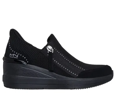 Skechers Women's Slip-ins Mark Nason: The Triple Wedge - Krissie Sneaker In Black