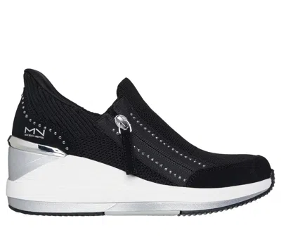 Skechers Women's Slip-ins Mark Nason: The Triple Wedge - Krissie Sneaker In Black