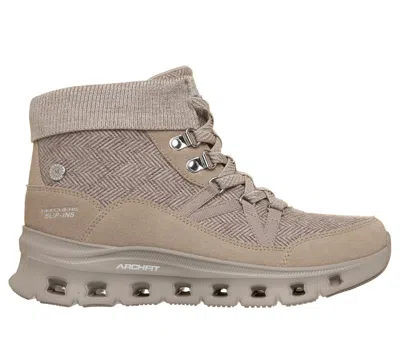 Skechers Women's Slip-ins Martha Stewart: Arch Fit Glide-step Pro - Gentle Bliss Boots In Taupe