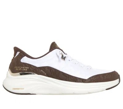 Skechers Women's Slip-ins Martha Stewart: Contour Foam - Cozy Fit Visionary Sneaker In White
