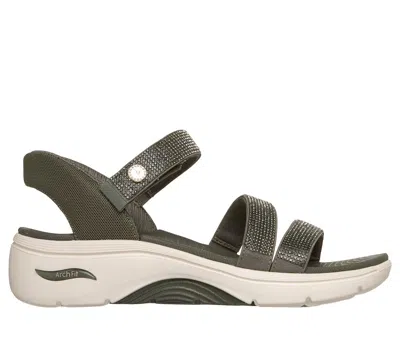 Skechers Women's Slip-ins Martha Stewart: Go Walk Arch Fit 2.0 Sandals - Brilliance In Multi