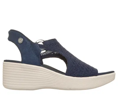 Skechers Women's Slip-ins Martha Stewart: Parallel Lite - Bliss Wedge In Blue