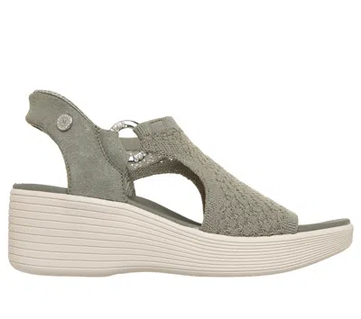 Skechers Women's Slip-ins Martha Stewart: Parallel Lite - Bliss Wedge In Green