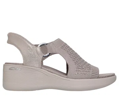 Skechers Women's Slip-ins Martha Stewart: Pier-lite - Park Path Sandals In Gray