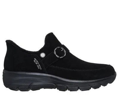 Skechers Women's Slip-ins Martha Stewart Relaxed Fit: Easy Going - Casually Iconic Boots In Black