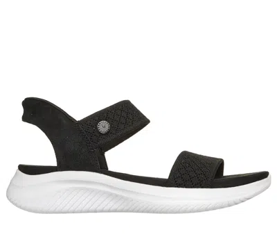 Skechers Women's Slip-ins Martha Stewart: Ultra Flex 3.0 - Shine On Us Sandals In Black