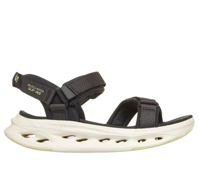Skechers On-the-go Max Cushioning Glide-step Sandals In Black