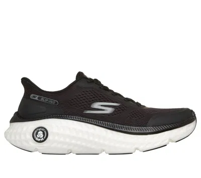 Skechers Women's Slip-ins: Max Cushioning Hyper Craze 2.0 Sneaker|size 8.5|black/white|textile/synth