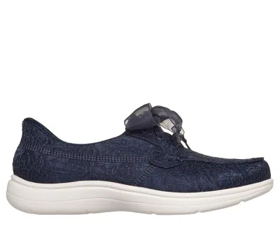 Skechers Women's Slip-ins: On-the-go Flex Radiant - Lacy Shoes In Blue
