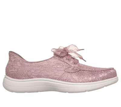 Skechers Women's Slip-ins: On-the-go Flex Radiant - Lacy Shoes In Purple