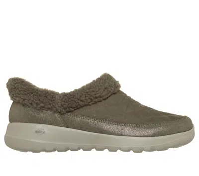 Skechers Women's Slip-ins: On-the-go Joy - Cozy Fit Cara Slip-on Shoes In Olive