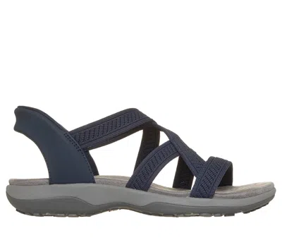 Skechers Women's Slip-ins: Reggae Slim - Daily Vibe Sandals In Blue