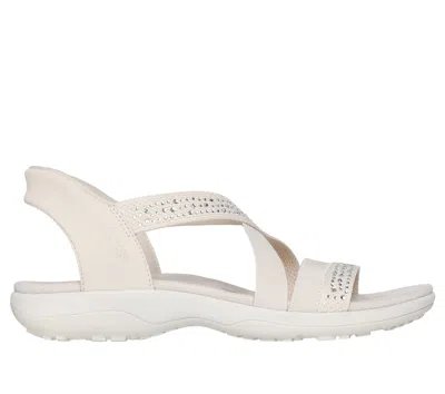 Skechers Women's Slip-ins: Reggae Slim - Summer Sparkle Sandals In Neutral