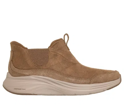 Skechers Women's Slip-ins Relaxed Fit: Contour Foam Boot - Cozy Fit Dash Slip-on Shoes In Multi