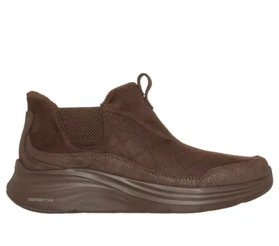 Skechers Women's Slip-ins Relaxed Fit: Contour Foam Boot - Cozy Fit Dash Slip-on Shoes In Multi