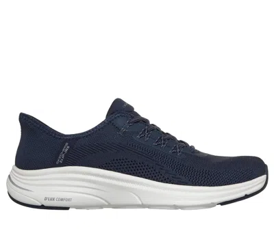 Skechers Women's Slip-ins Relaxed Fit: D'lux Comfort 2.0 - Supernova Sneaker In Blue