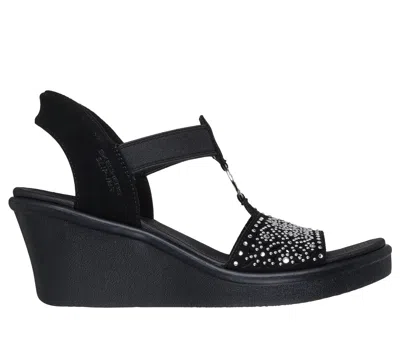 Skechers Women's Slip-ins: Rumble On - Dancing Away Sandals In Black