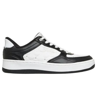 Skechers Women's Slip-ins: Sport Court 92 - Cozy Fit Enchanting Glamour Sneaker In Black