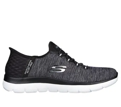 Skechers Women's Slip-ins: Summits - Dazzling Haze Sneaker In Black