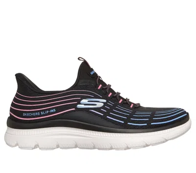 Skechers Summits Plus Hands Free Slip-ins In Black