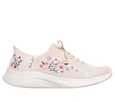 Skechers Women's Slip-ins: Ultra Flex 4.0 - Sweet Petals Sneaker In Neutral