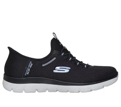 Skechers Women's Slip-ins Waterproof: Summits - Best Choice Sneaker In Black
