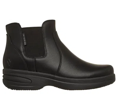Skechers Women's Slip-ins Work Slip-resistant: Ardaya Boots In Black