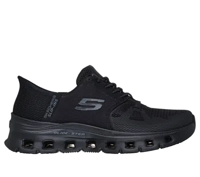 Skechers Women's Slip-ins Work Slip-resistant: Glide-step Pro - Edrura Slip-on Shoes In Black