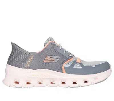 Skechers Women's Slip-ins Work Slip-resistant: Glide-step Pro - Edrura Slip-on Shoes In Blue