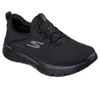 Skechers Work Arch Fit Sr Womens Slip Resistant Work And Safety Shoes In Black