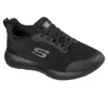 Skechers Work Arch Fit Sr Womens Slip Resistant Work And Safety Shoes In Black
