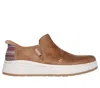 Skechers Women's Stay Snug Slip In Sneakers In Chestnut In Brown
