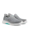 Skechers (wmns)  Go Walk 6 Slip In Fabulous View 'grey' In Gray