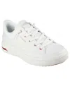 Skechers Womens Vegan Arch Fit Meet Ya There White Trainers In White