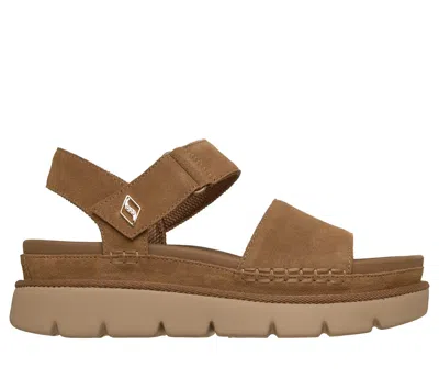 Skechers Women's Street Hiker Breeze - Shore Heights Sandals In Brown
