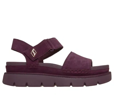 Skechers Women's Street Hiker Breeze - Shore Heights Sandals In Purple