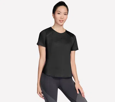 Skechers Women's Stride Performance T-shirt In Black