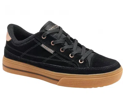 Skechers Women's Suede Sweeites Shoes In Black