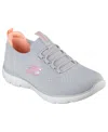 Skechers Summits Knit Sneaker In Gray