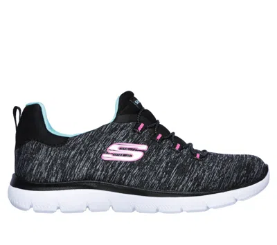Skechers Women's Summits - Quick Getaway Sneaker In Black