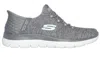 Skechers Women's Summits Slip In Sneakers In Grey In Gray
