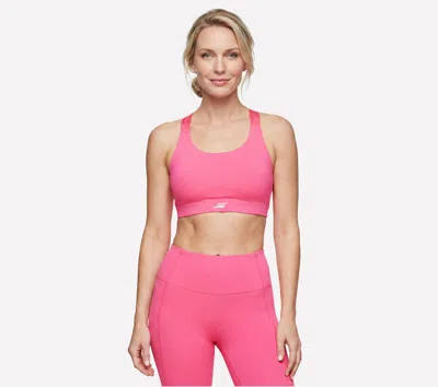 Skechers Women's Tempo Bra Top In Pink