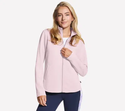 Skechers Women's The Go Walk Shine Jacket In Pink