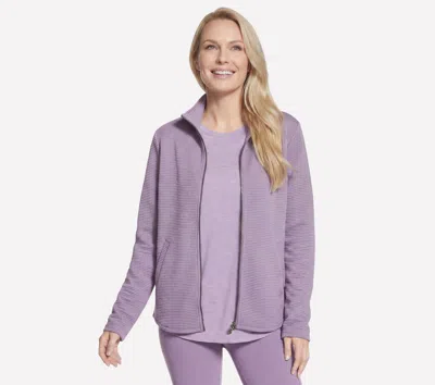Skechers Women's The Go Walk Shine Jacket In Pink