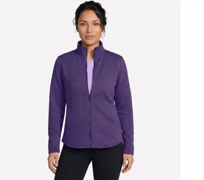 Skechers Women's The Go Walk Shine Jacket In Purple