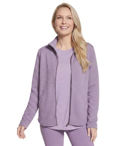 Skechers Women's The Gowalk Shine Jacket In Purple