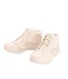 Skechers Women's Ultra Flex Metallic Overlay Boots In Natural In White