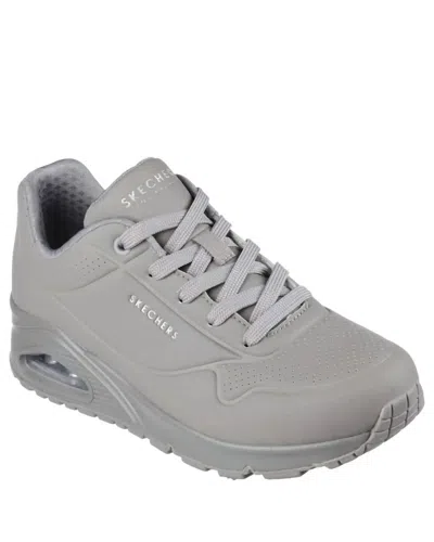 Skechers Women's Uno - Stand On Air Shoes In Grey In Gray