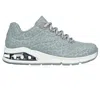Skechers Women's Uno 2 In Kat Neato Trainers Sneakers In Grey In Grey
