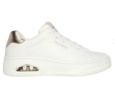 Skechers Women's Uno Court Sneakers In White